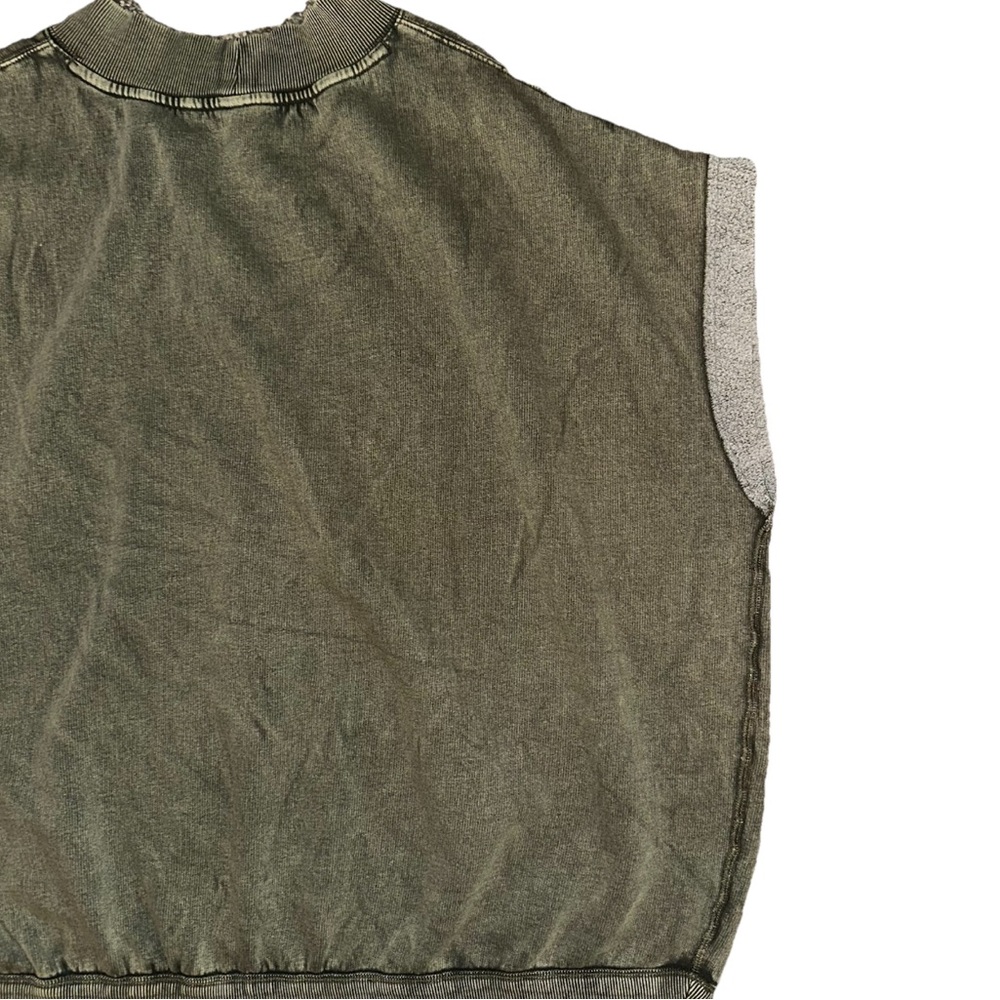 Free People Grove Pullover Green Size Med Oversized !!CHECK Measurements!! - Picture 8 of 13